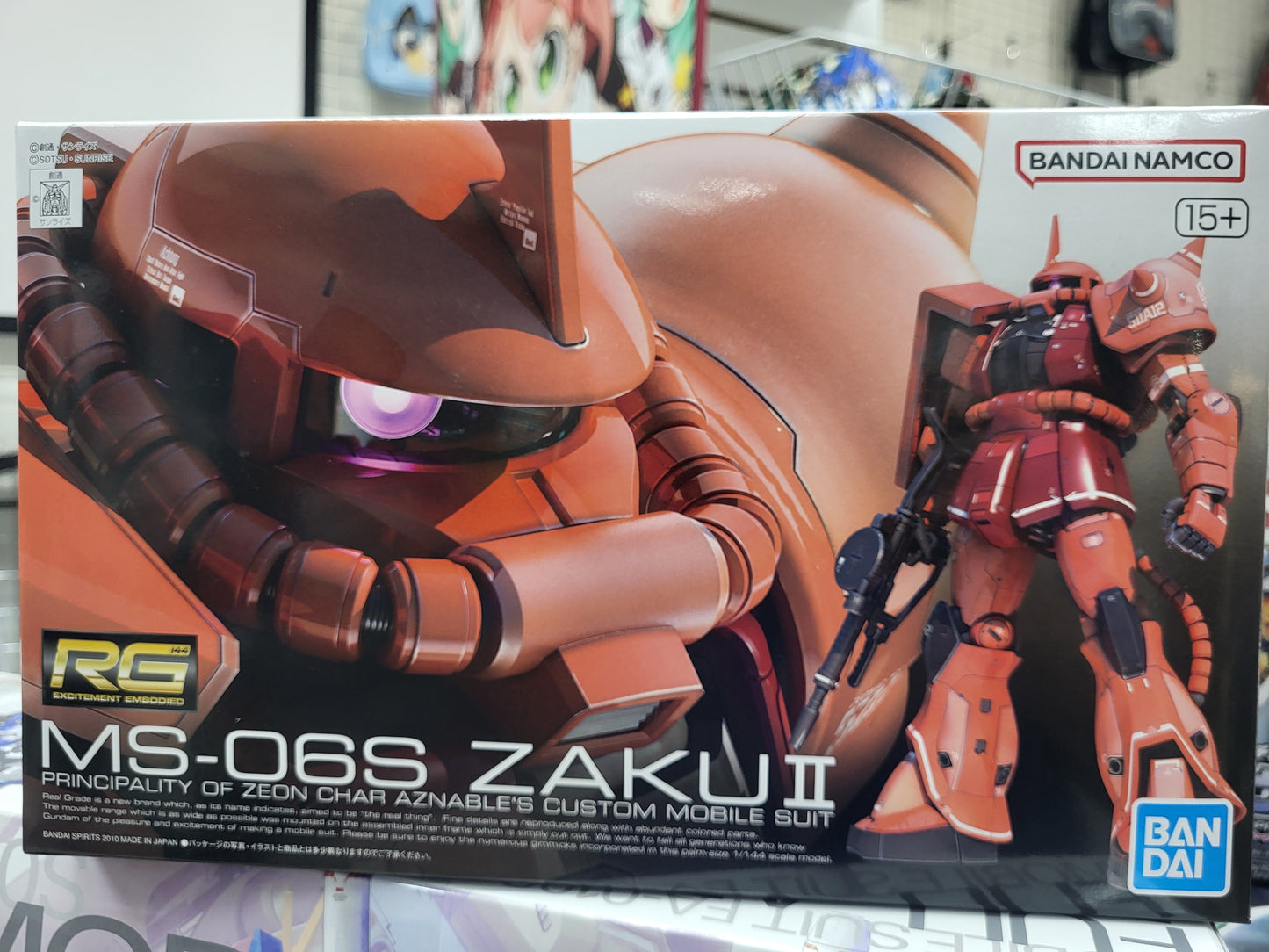RG 1/144 CHAR'S ZAKU