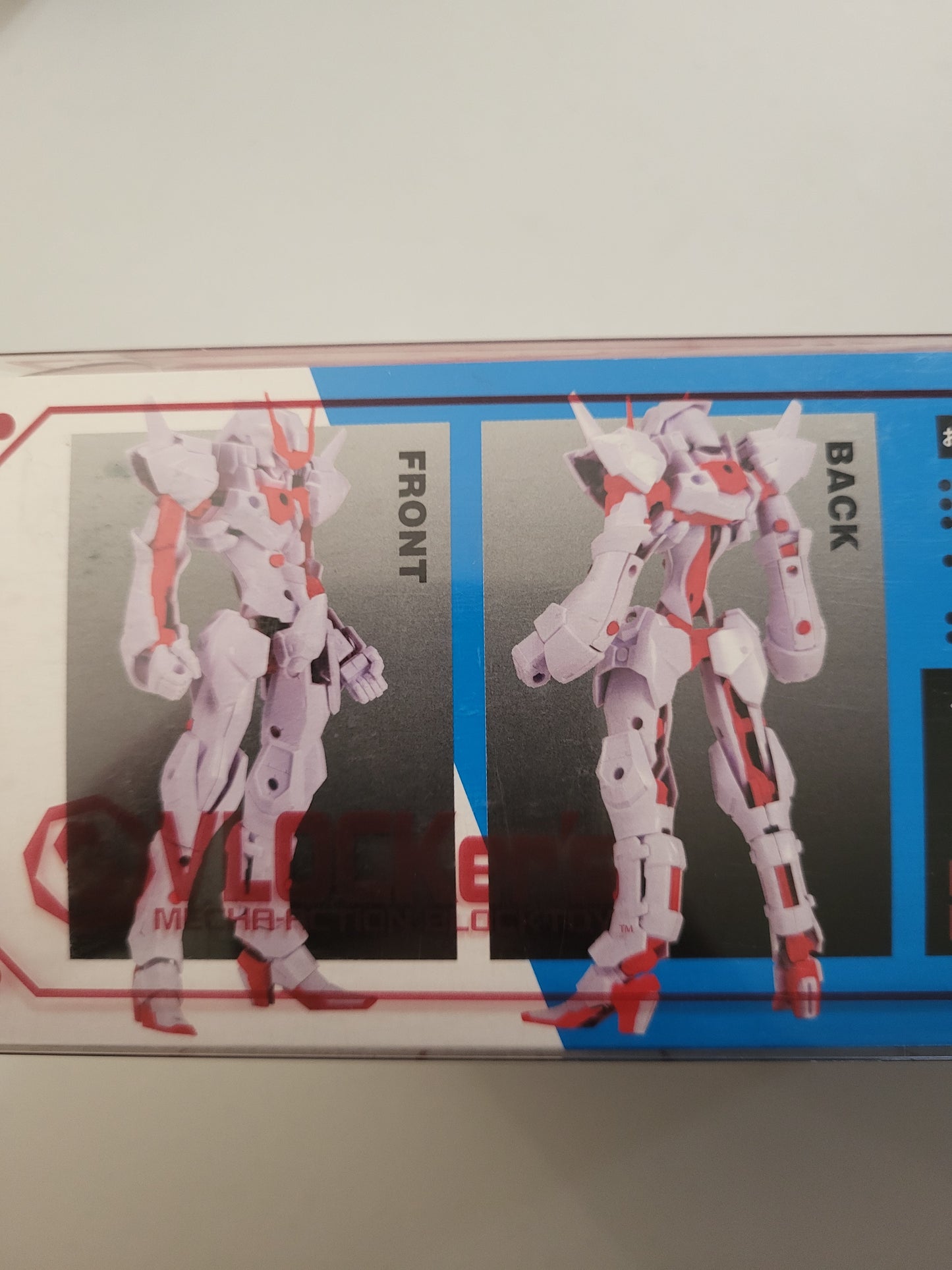 VLOCKer's NEXATE PRIME (white/clear red)