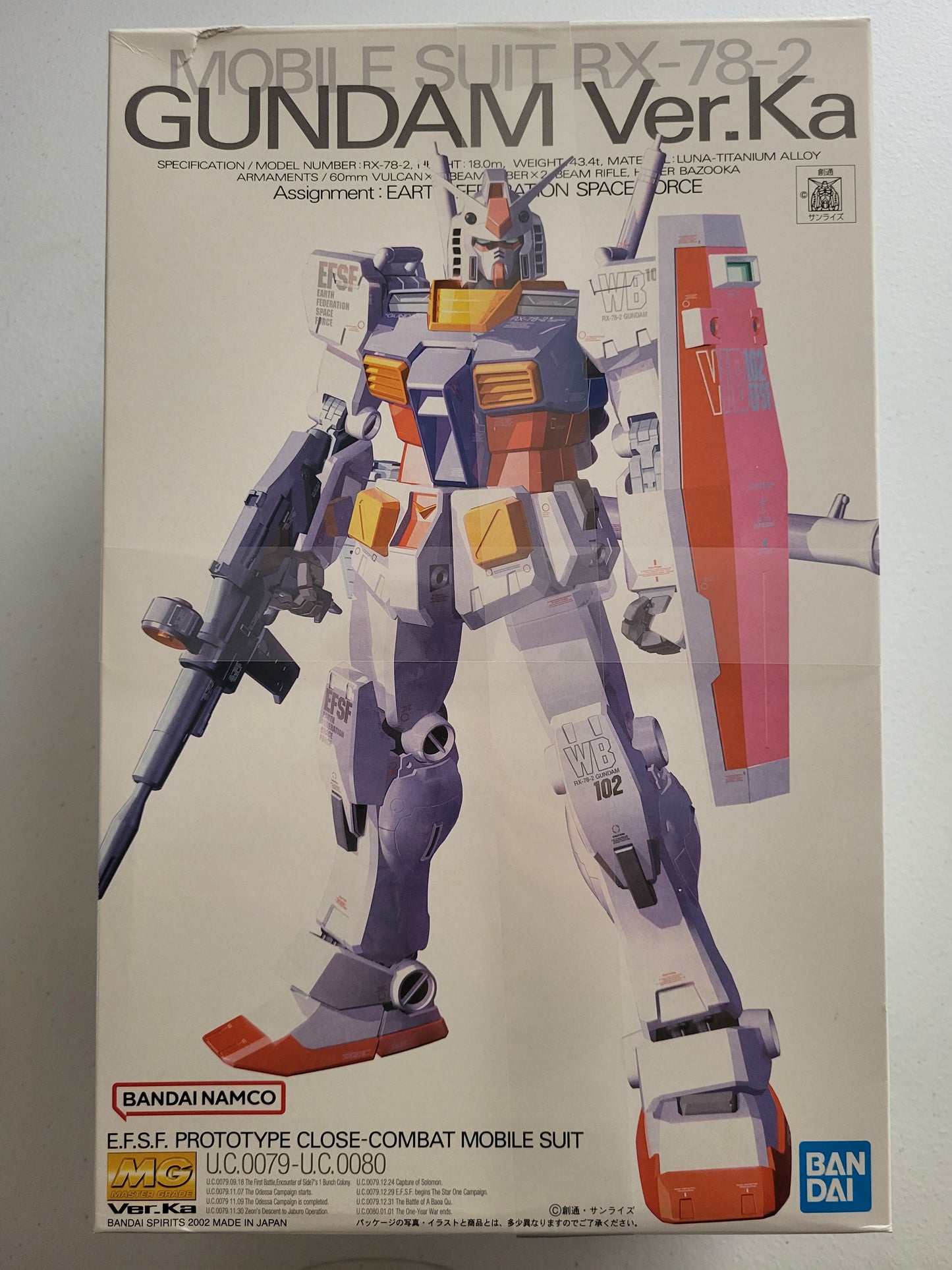 MG 1/100 RX-78 VERKA