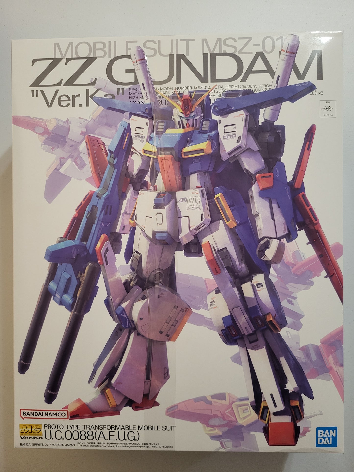 MG 1/100 ZZ GUNDAM VERKA