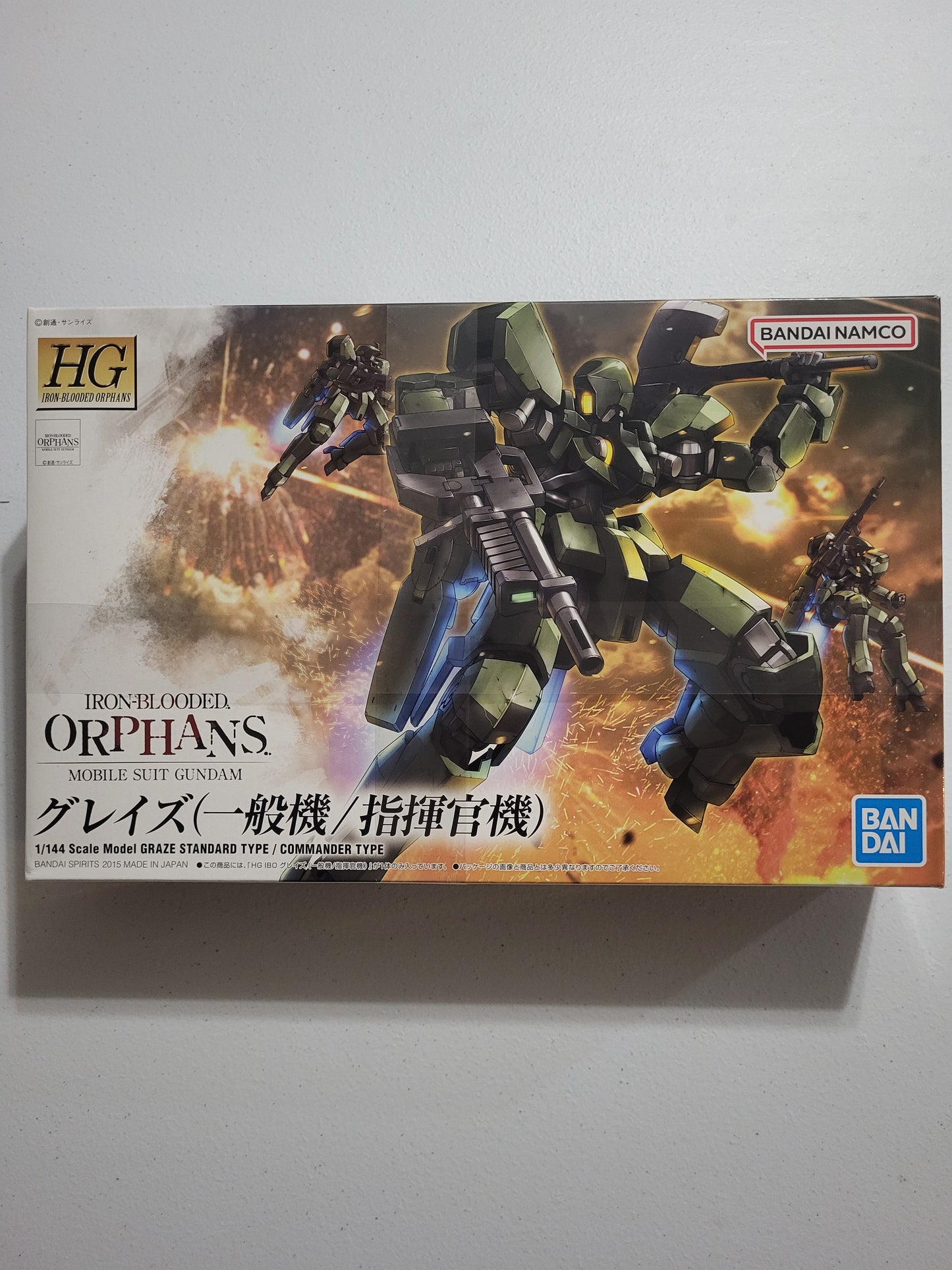 HG 1/144 GRAZE STANDARD/ COMMANDER TYPE