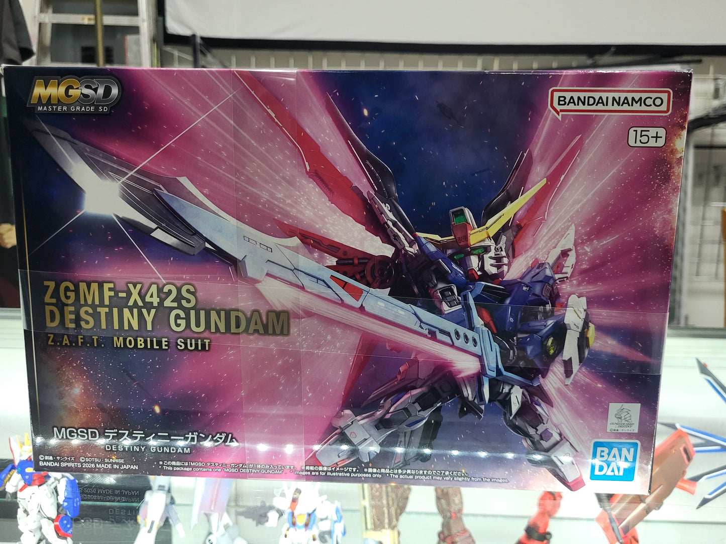 MGSD DESTINY GUNDAM