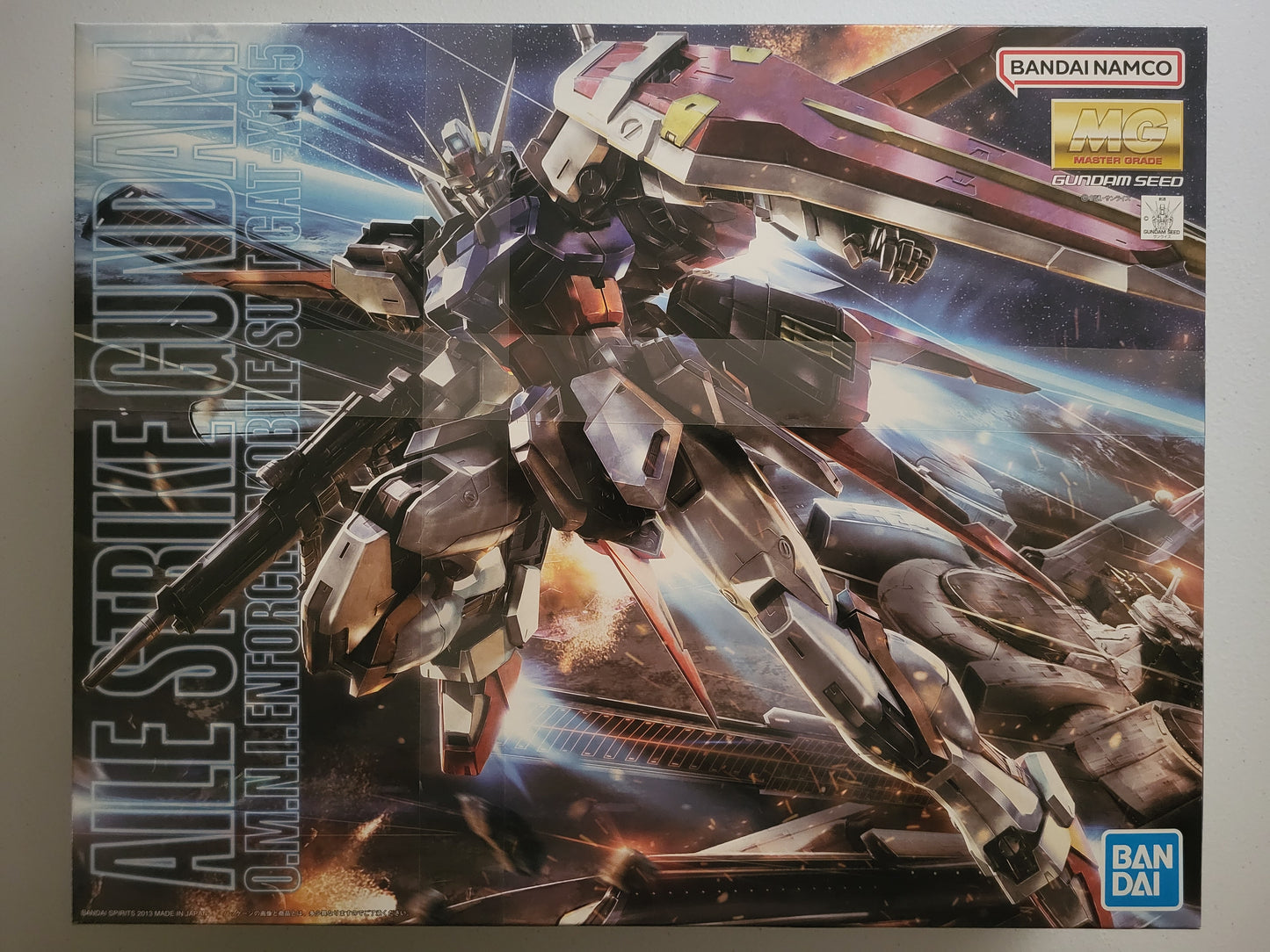 MG 1/100 AILE STRIKE GUNDAM  (RM VER.)
